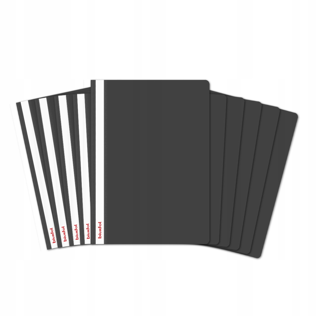 

Skoroszyt A4 Biurfol Miękki Pp 10szt Czarny