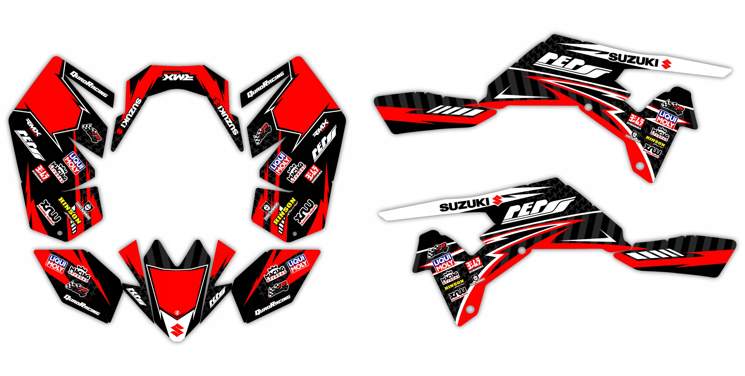 Dyha Nálepky štvorkolka Suzuki Ltr 450