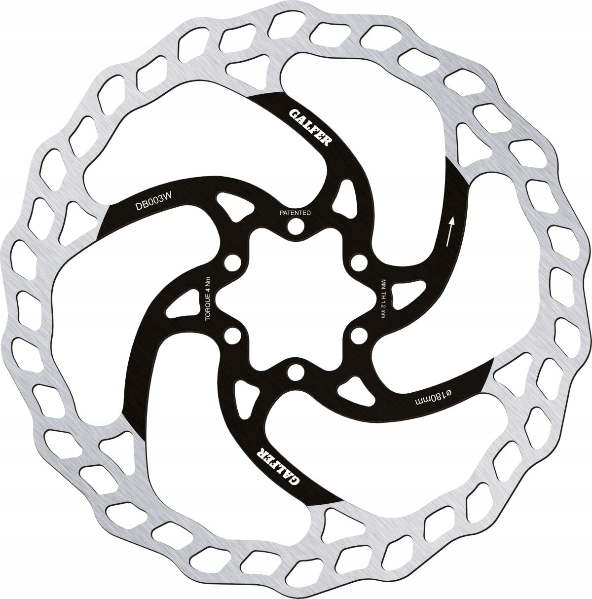 Tarcza Hamulcowa Galfer Wave 180 MM