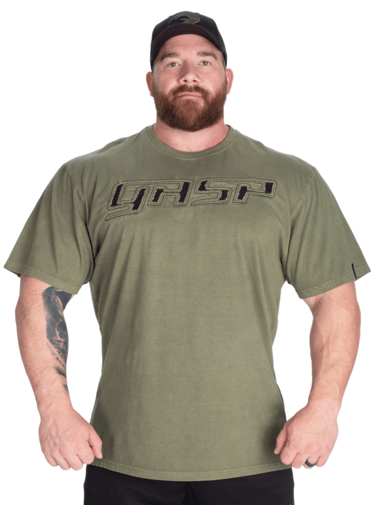 Koszulka treningowa do ćwiczeń na siłownię Gasp Original Tee Zielony 3XL