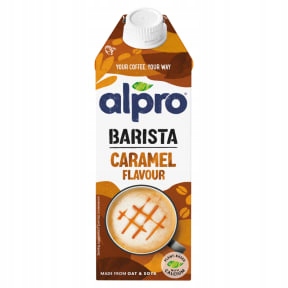 Levně 8 x Alpro Barista ovesný sójový nápoj s karamelovou příchutí