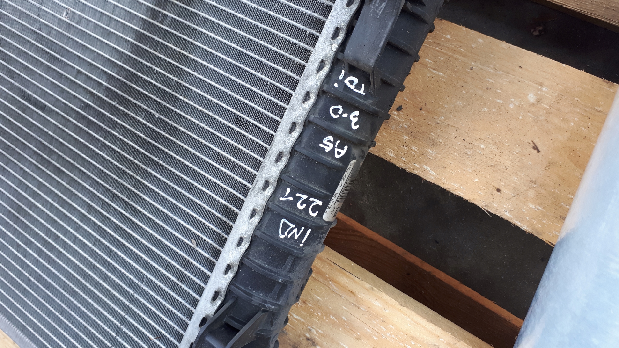 A5 8T water cooler 8K0121251H 2.7 3.0 TDI A4 B8