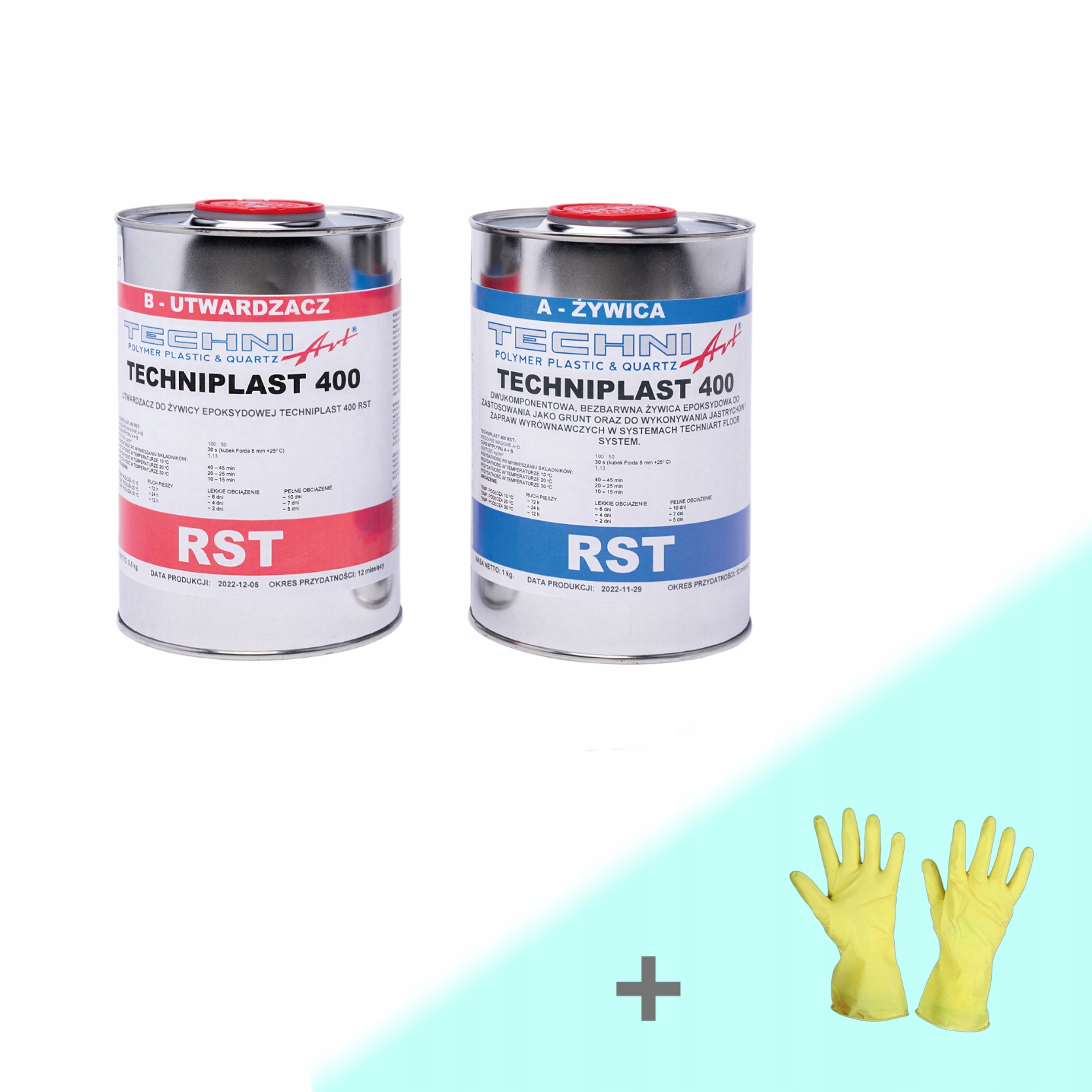 Techniplast 400 Rst epoxidová zemina 1,5 kg