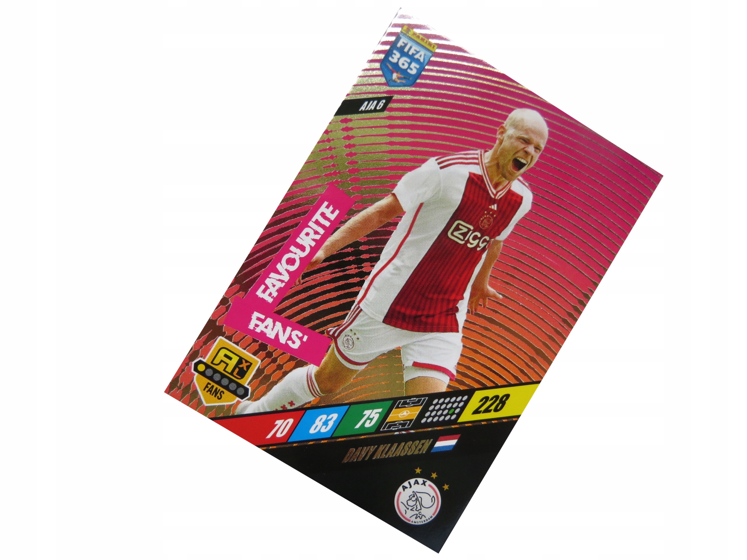 Panini Fifa 365 2024 Karty Piłkarskie Fans' Favourite Klaassen Aja 6