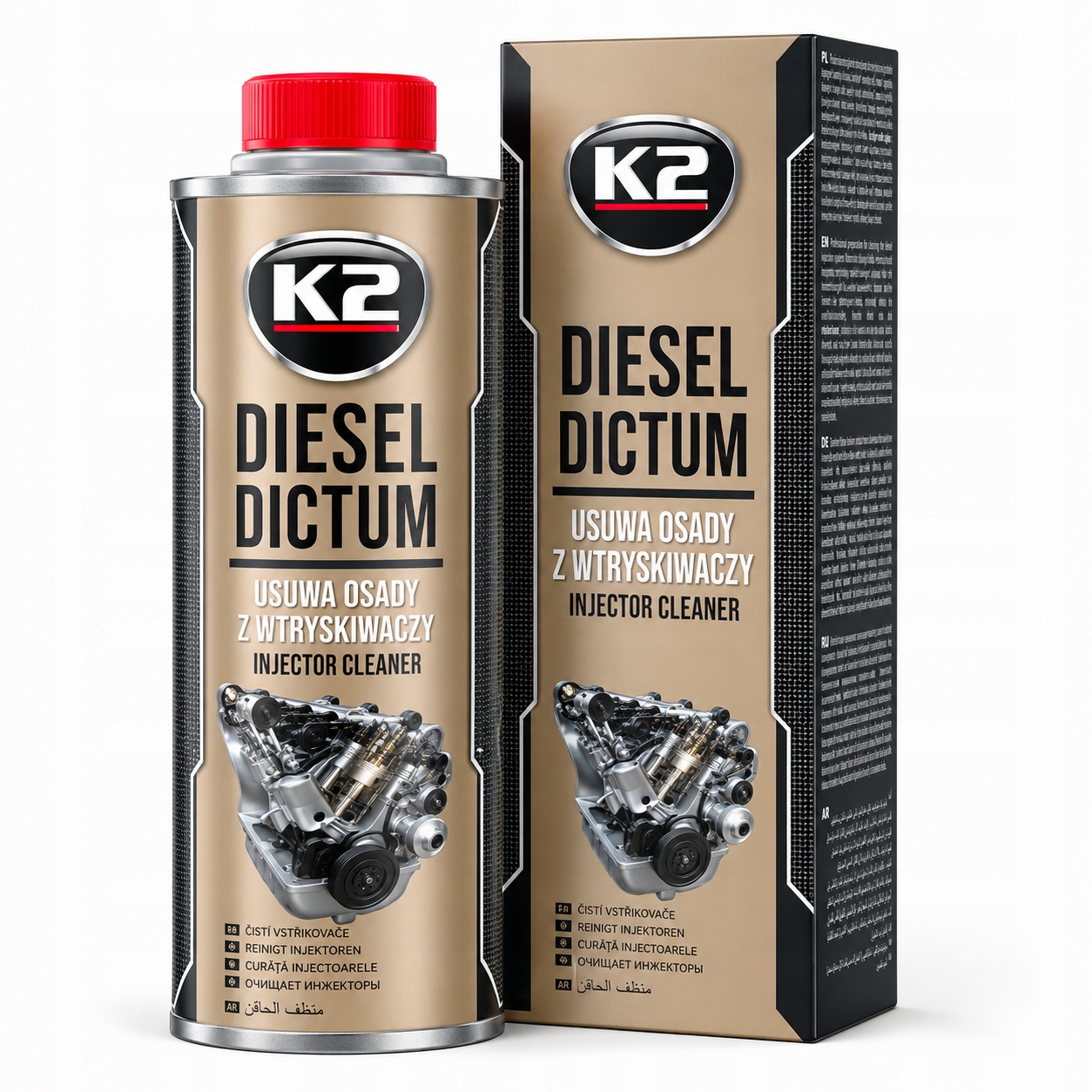Środek Do Czyszczenia Wtrysków Wtryskiwaczy K2 Diesel Dictum Czyści Wtryski