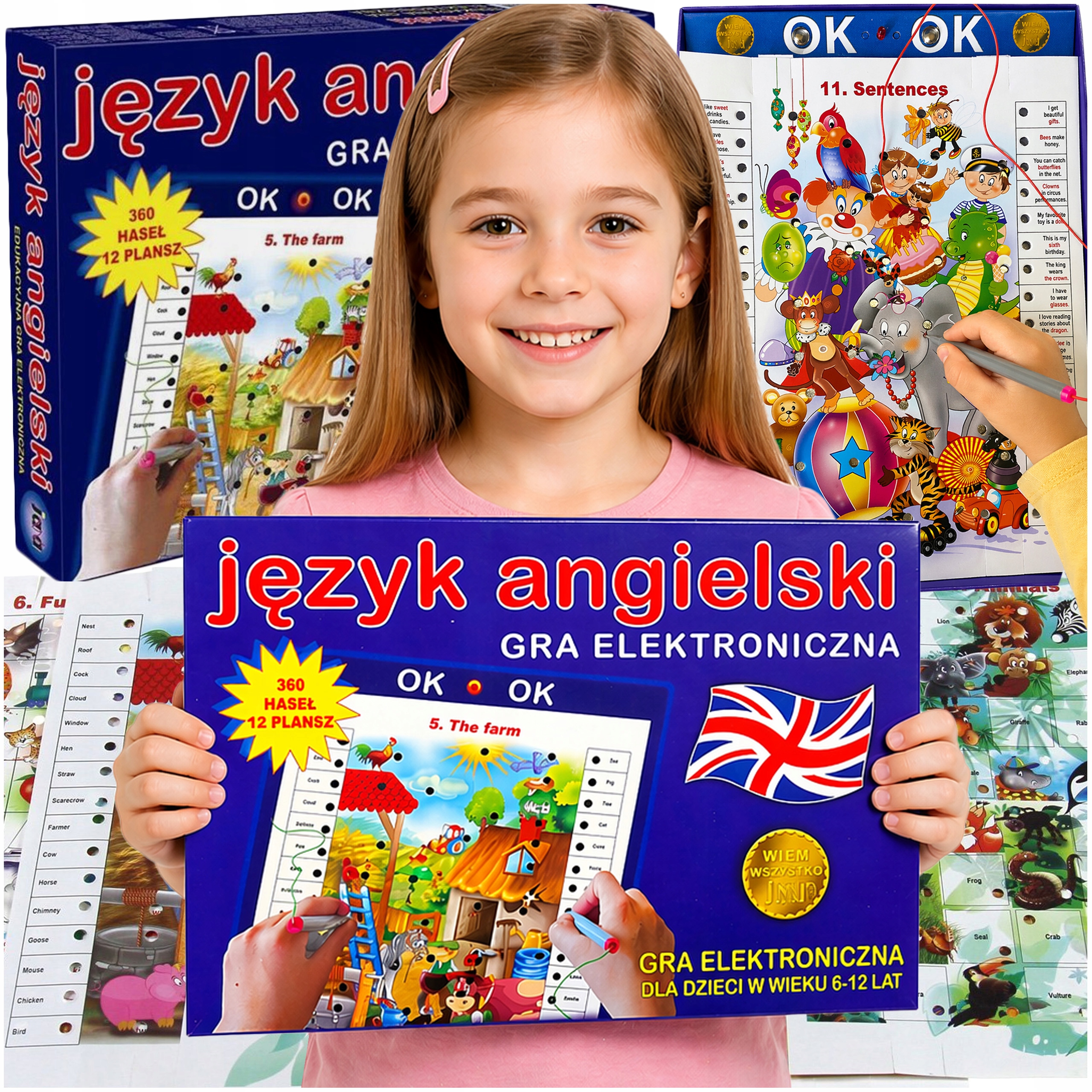 Zabawki Edukacyjne dla Dzieci Język Angielski