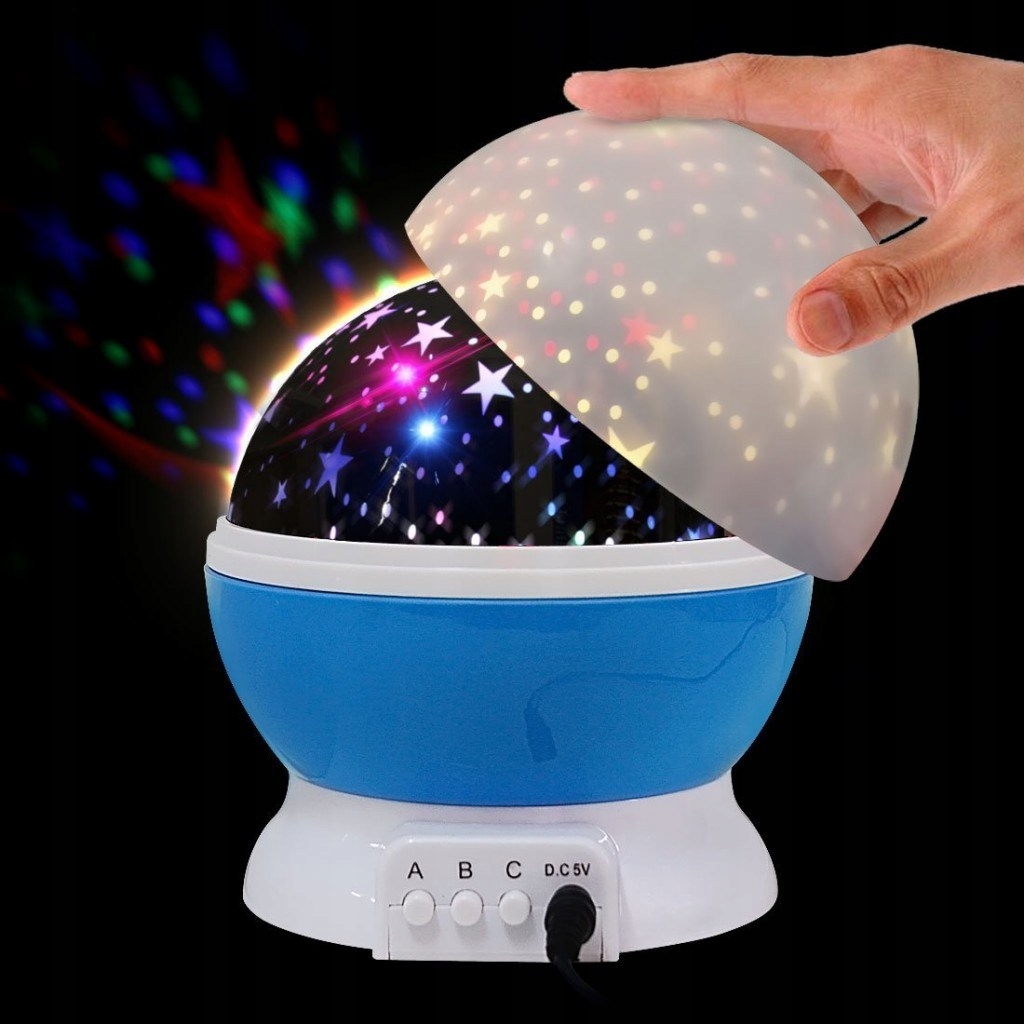 Ночник звездный проектор шар звездный мастер цвет доминирующий многоцветный