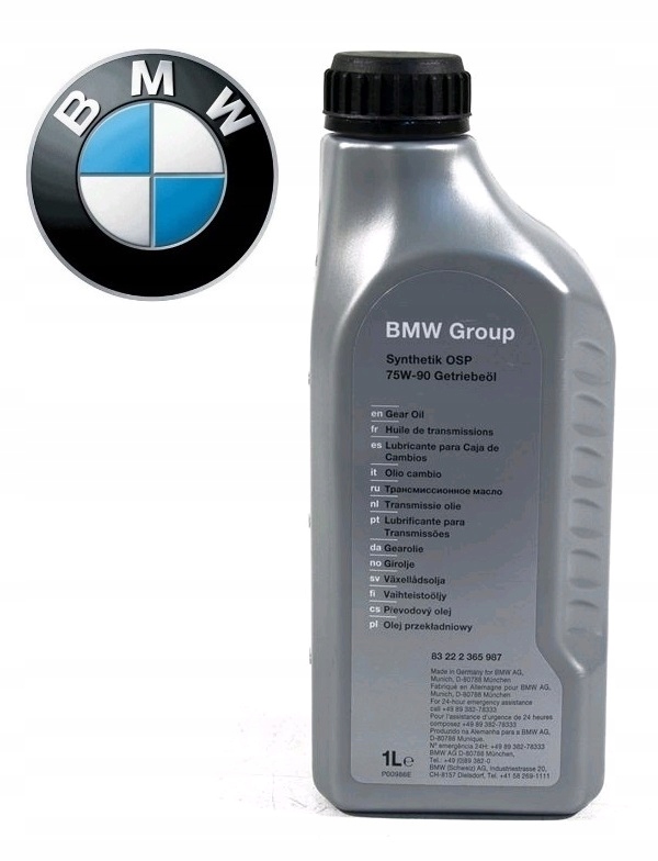 Nowy OE olej przekladniowy OSP BMW 75W 90 z ASO Car type Passenger cars