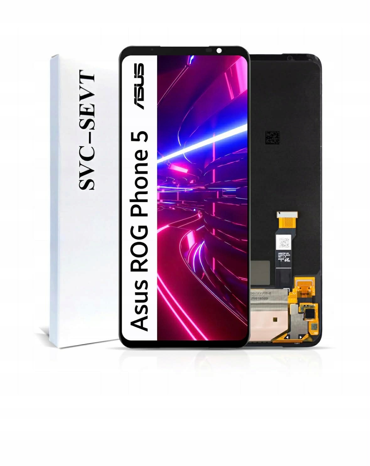 Displej pro Asus Rog Phone 5 ZS673KS testován před servisem originálem