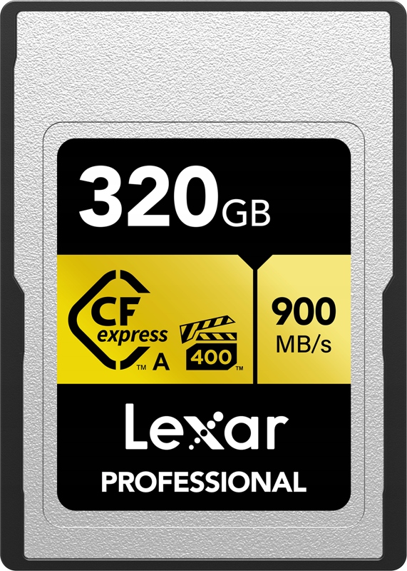 Lexar Paměťová karta CFexpress Pro Gold R900/W800 (VPG400) 320 Gb (typ A)