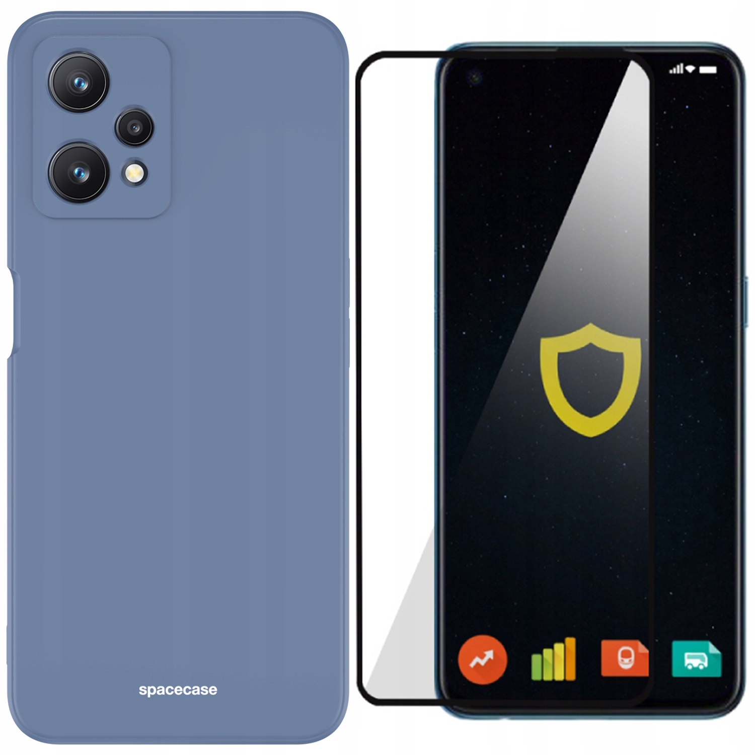 

Etui Matowe Spacecase Do Realme 9 PRO/9 5G Szkło