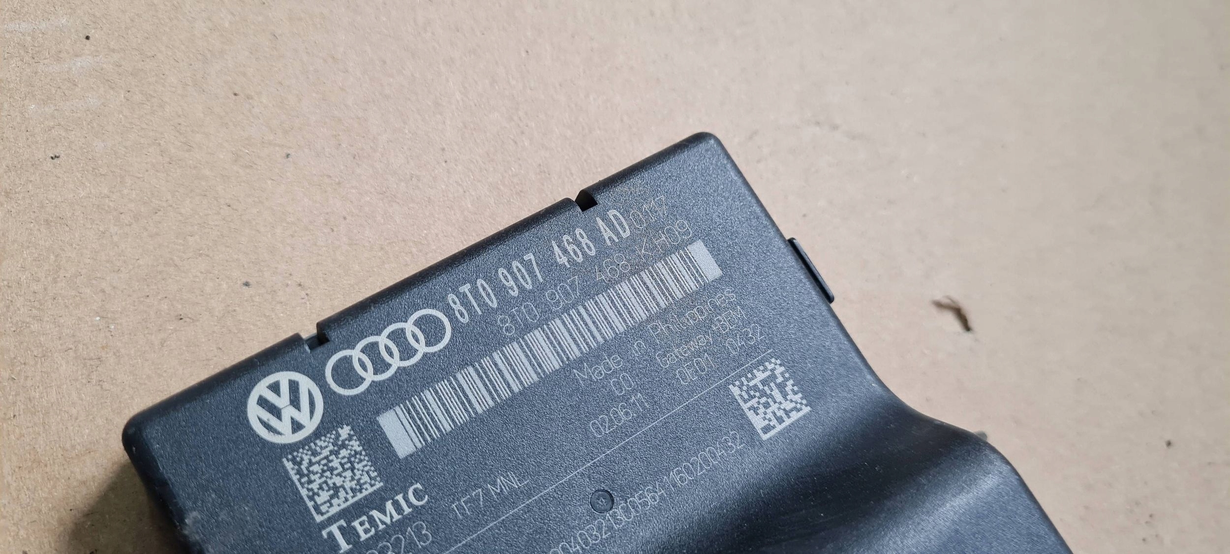 S4 B8 A4 module control unit GATEWAY 8T0907468AD A5 Q5
