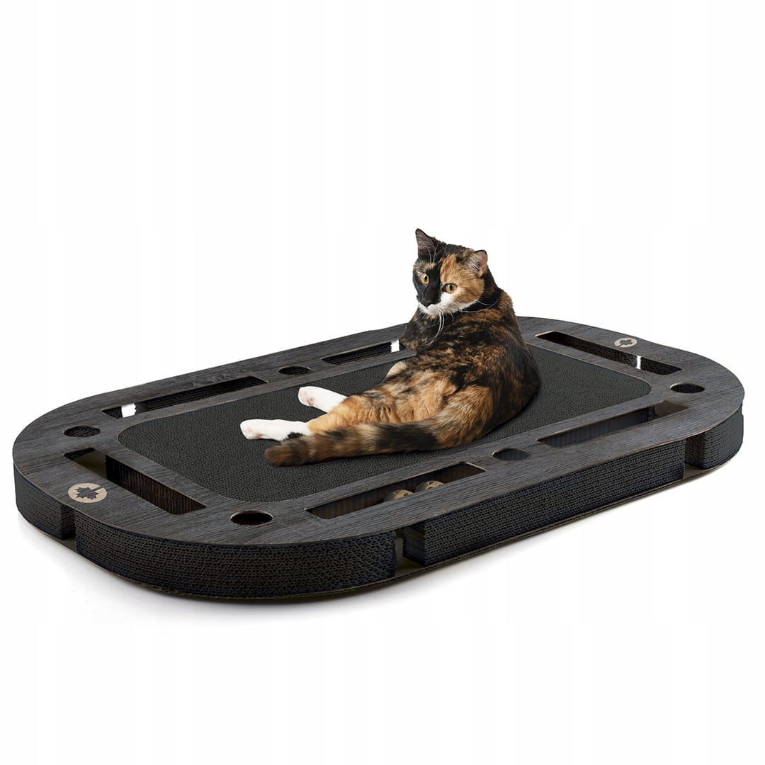 Škrabadlo pro kočky, dětské hřiště pro kočky Canadian Cat Black Edition Černé