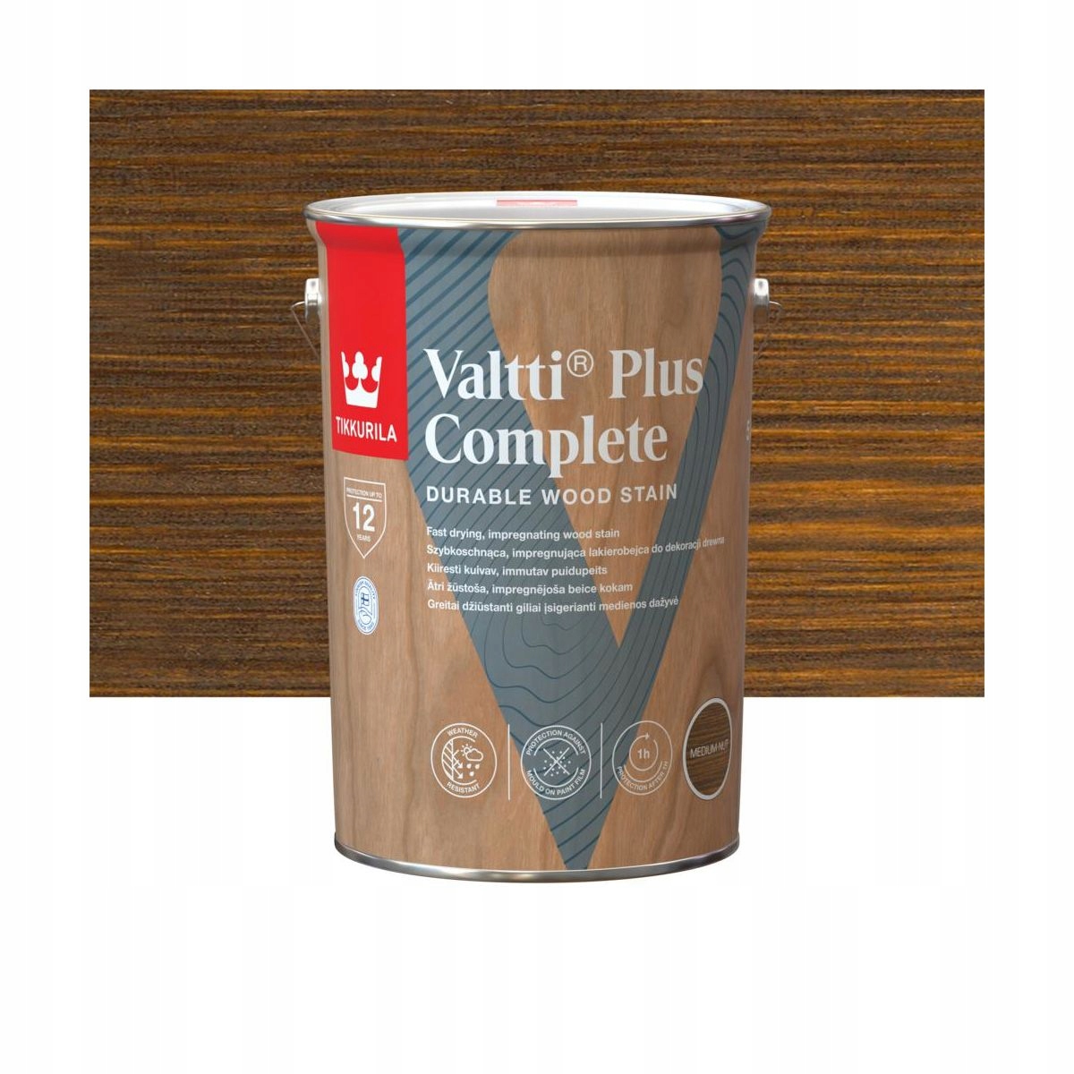 Tikkurila Valtti Plus Complete 5l Medium Nut