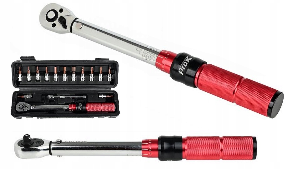 Prox klucz dynamometryczny 2-24NM 15 częściowy w walizce