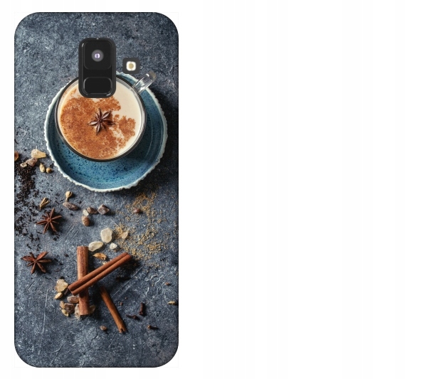 

Etui pokrowiec Samsung Galaxy A6 2018 Kawa z wanil