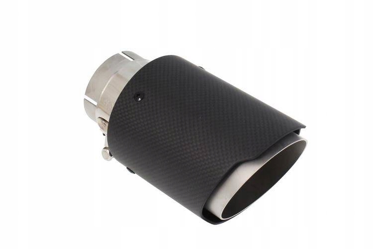 Koncovka tlmiča 114 mm vstup 76 mm Carbon Mat