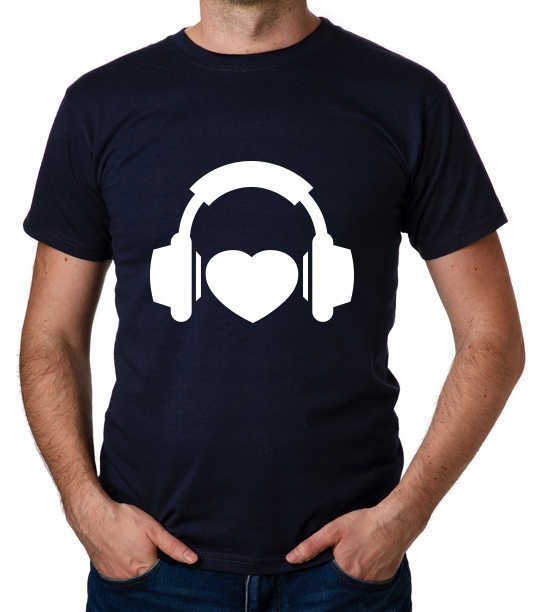 

koszulka I Love Music prezent