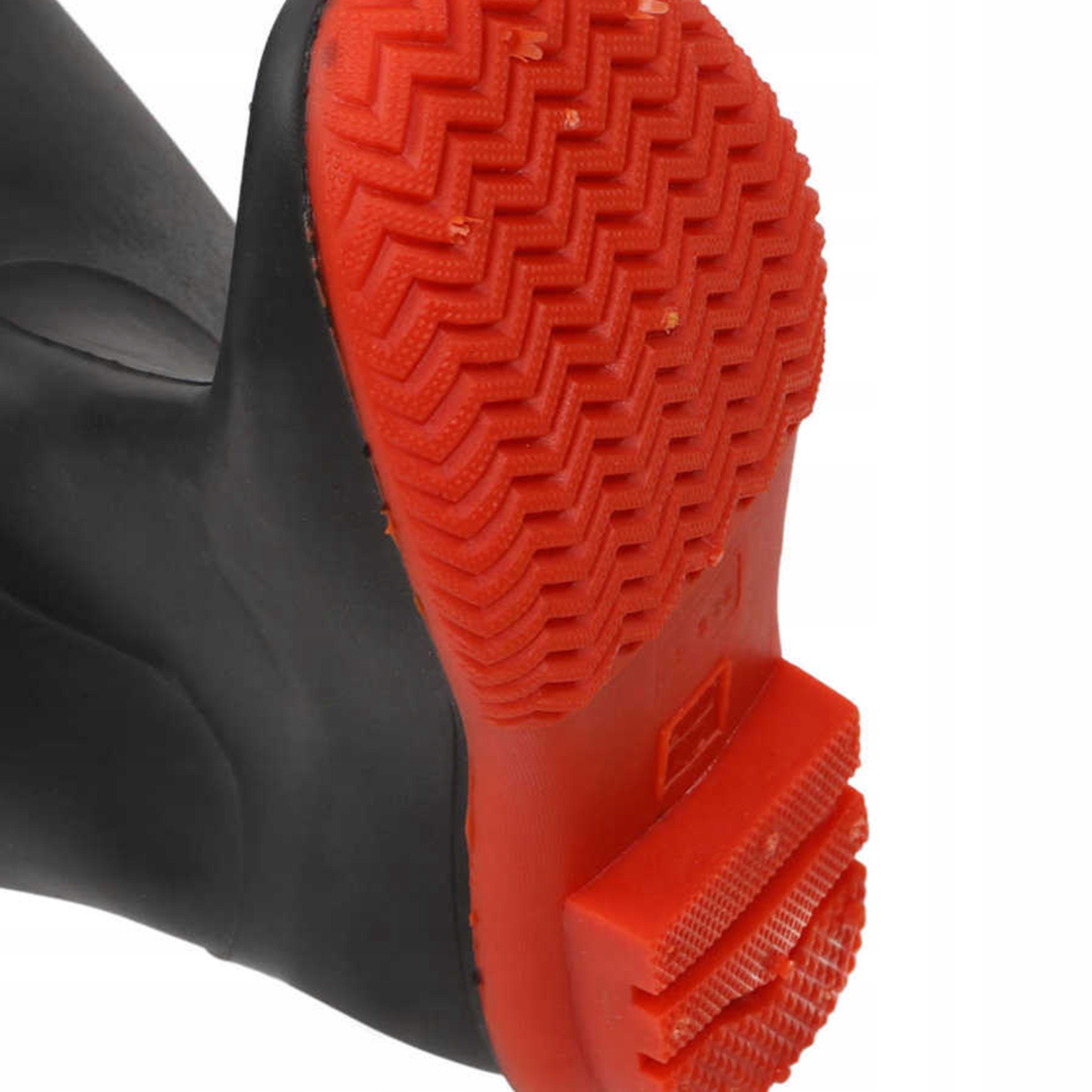 WODERY SPODNIOBUTY WĘDKARSKIE SPODNIE SZELKI WZMOCNIONE GUMOWCE RYBACKIE 43 Materiał dominujący PVC