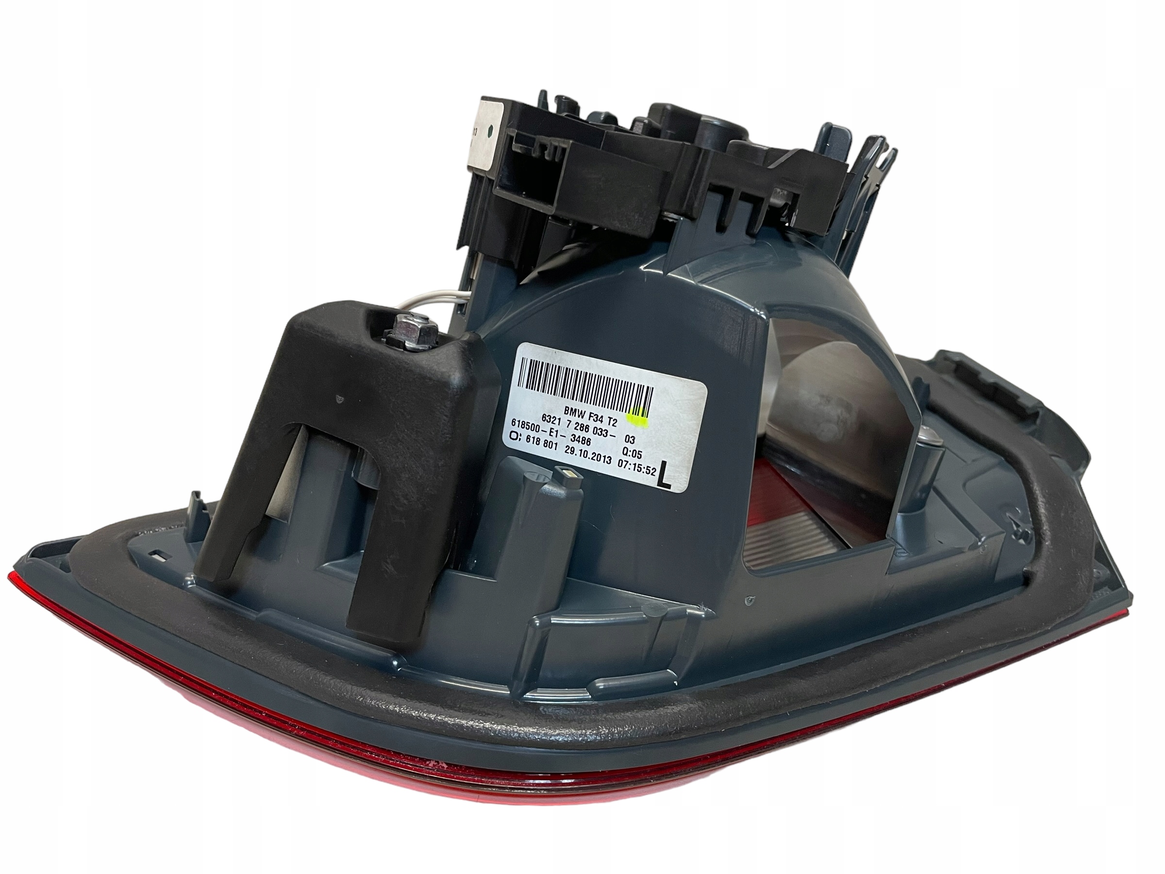 light rear part left to the bonnet boot BMW 3 GT F34 EU