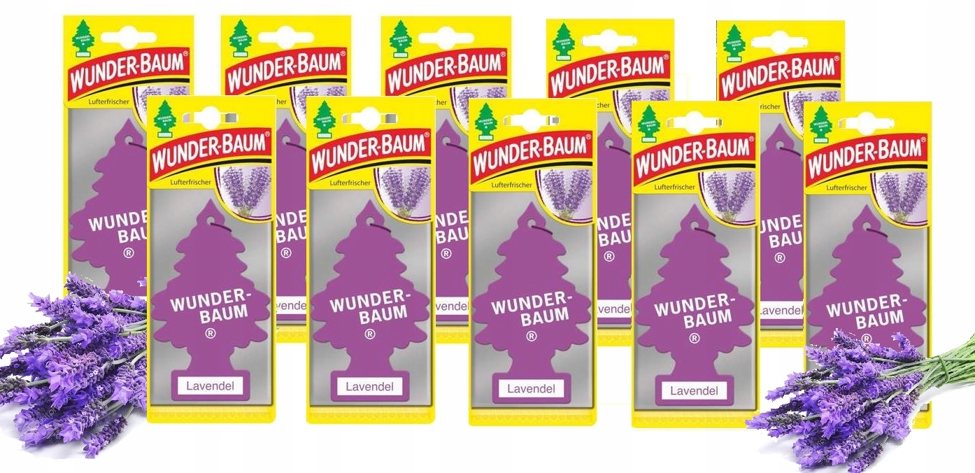WUNDER BAUM ZAPACH CHOINKA ZAPACHOWA LAWENDA