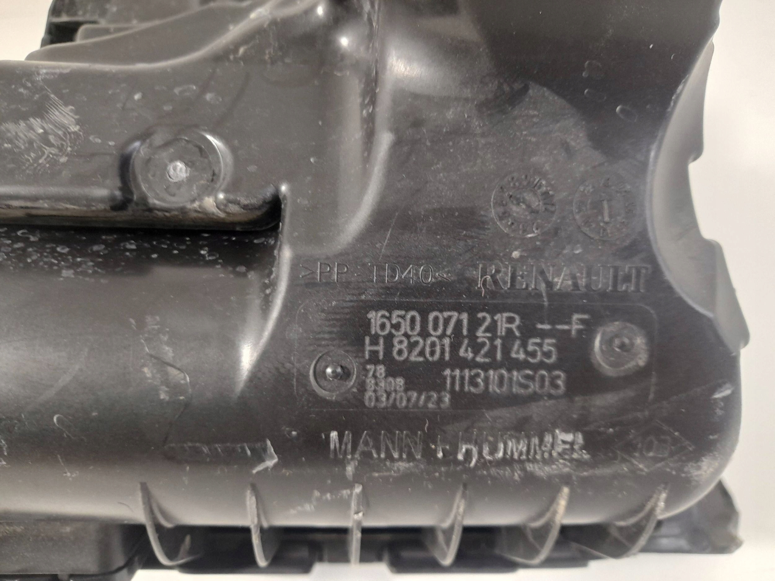 Renault Clio VI Gehäuse filter luft 165007121R (U18)
