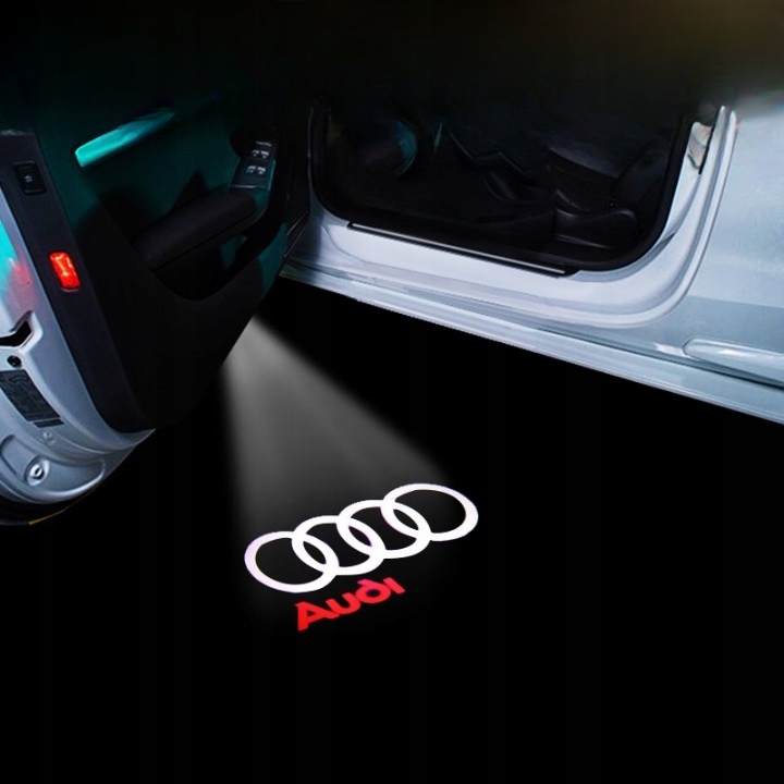 Projektory Logo Audi Led Logo A3 A4 A5 A6 A7 A8 Q3 Q5 Q6 Q7 Q8 Sline HIT !! EAN (GTIN) 5906657813435