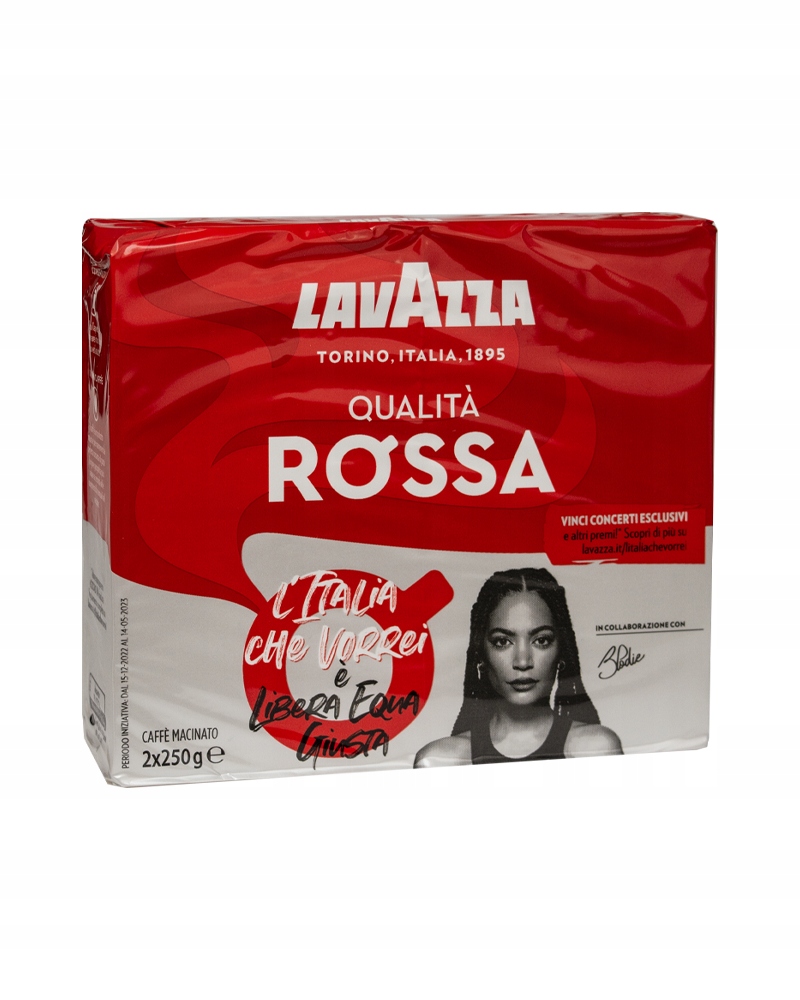 Caffe' Qualita' Rossa Macinato 2x250g Lavazza