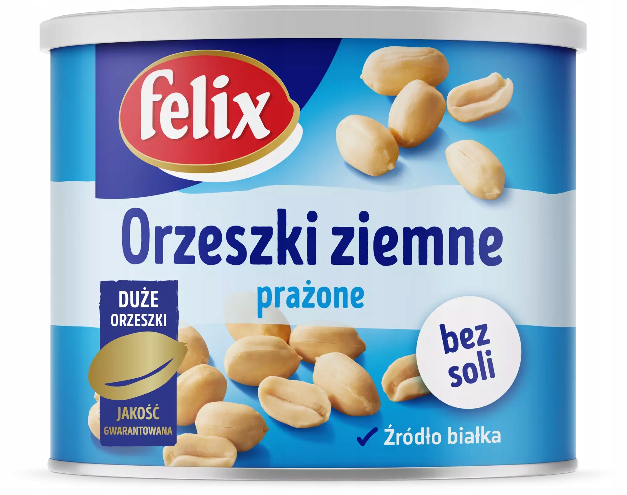 FELIX ORZESZKI ZIEMNE PRAŻONE BEZ SOLI 140 G