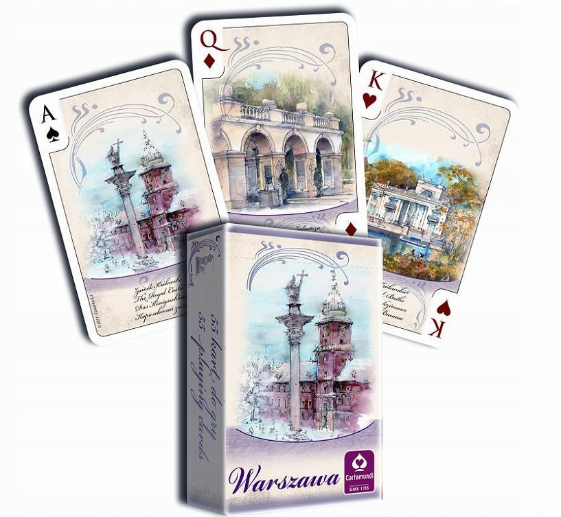 Najlepsza TOWARZYSKA Talia do GRY W KARTY dla Dziecka Karty Warszawa PIĘKNE Nazwa KARTY DO GRY KLASYCZNE GRA KARCIANA KARTY DO GRY DLA DZIECI GRY RODZINNE GRA FAMILIJNA GRY KARCIANE GRY NA LOGICZNE MYŚLENIE GRY DLA CAŁEJ RODZINY