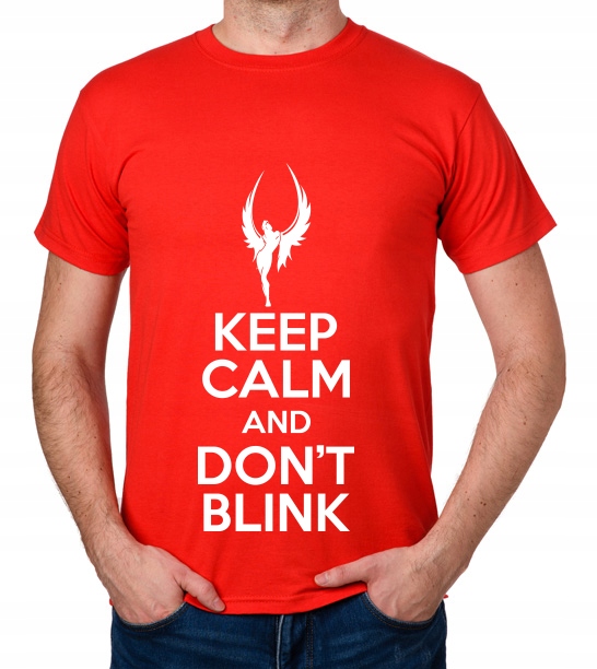 

koszulka Keep Calm And Don't Blink prezent