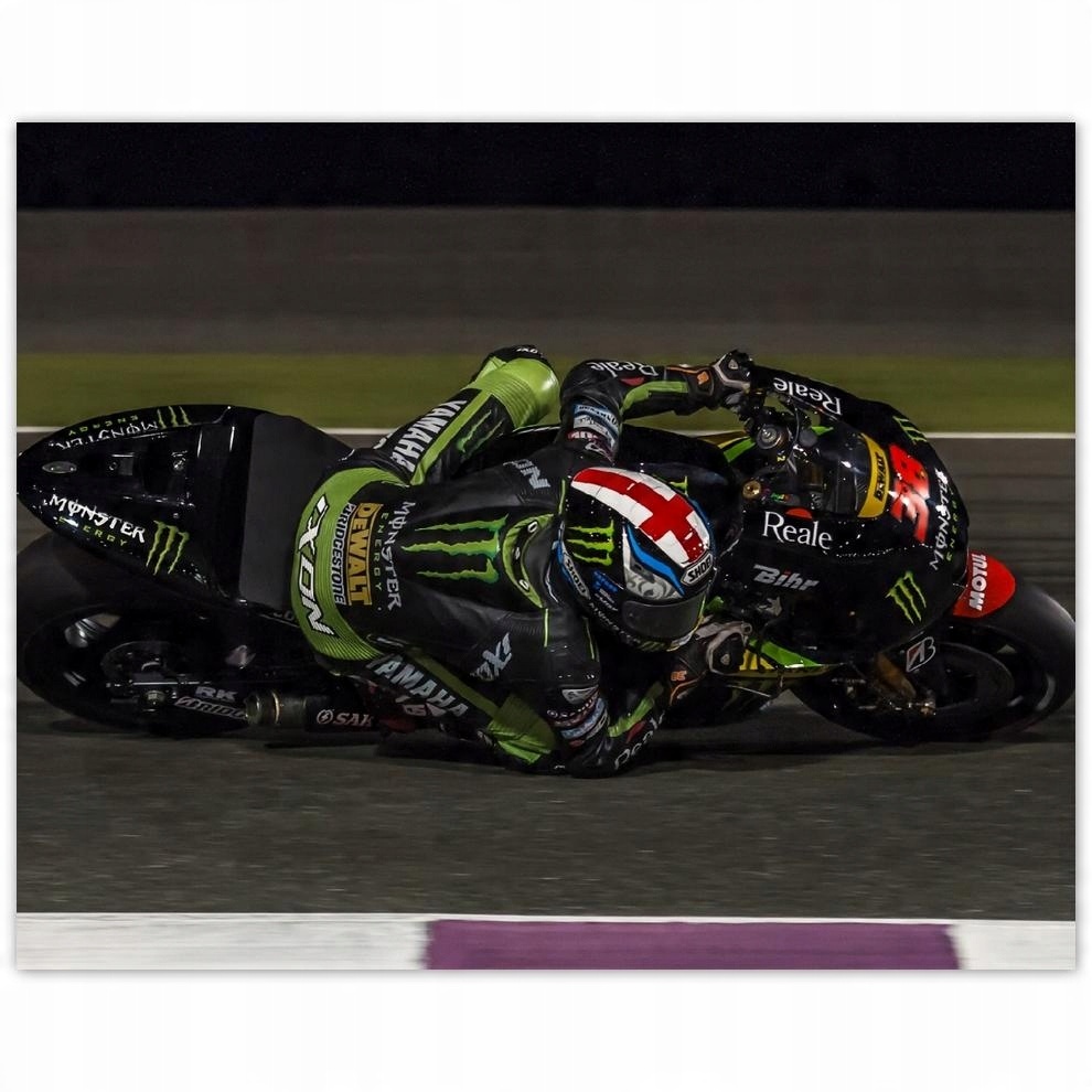 

Plakat 50x40 Motocykl Ścigacz