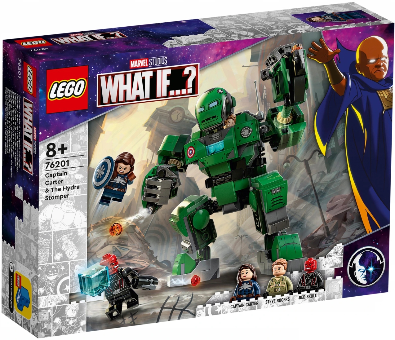 LEGO 76201 SUPER HEROES CARTER I NISZCZYCIEL HYDRY
