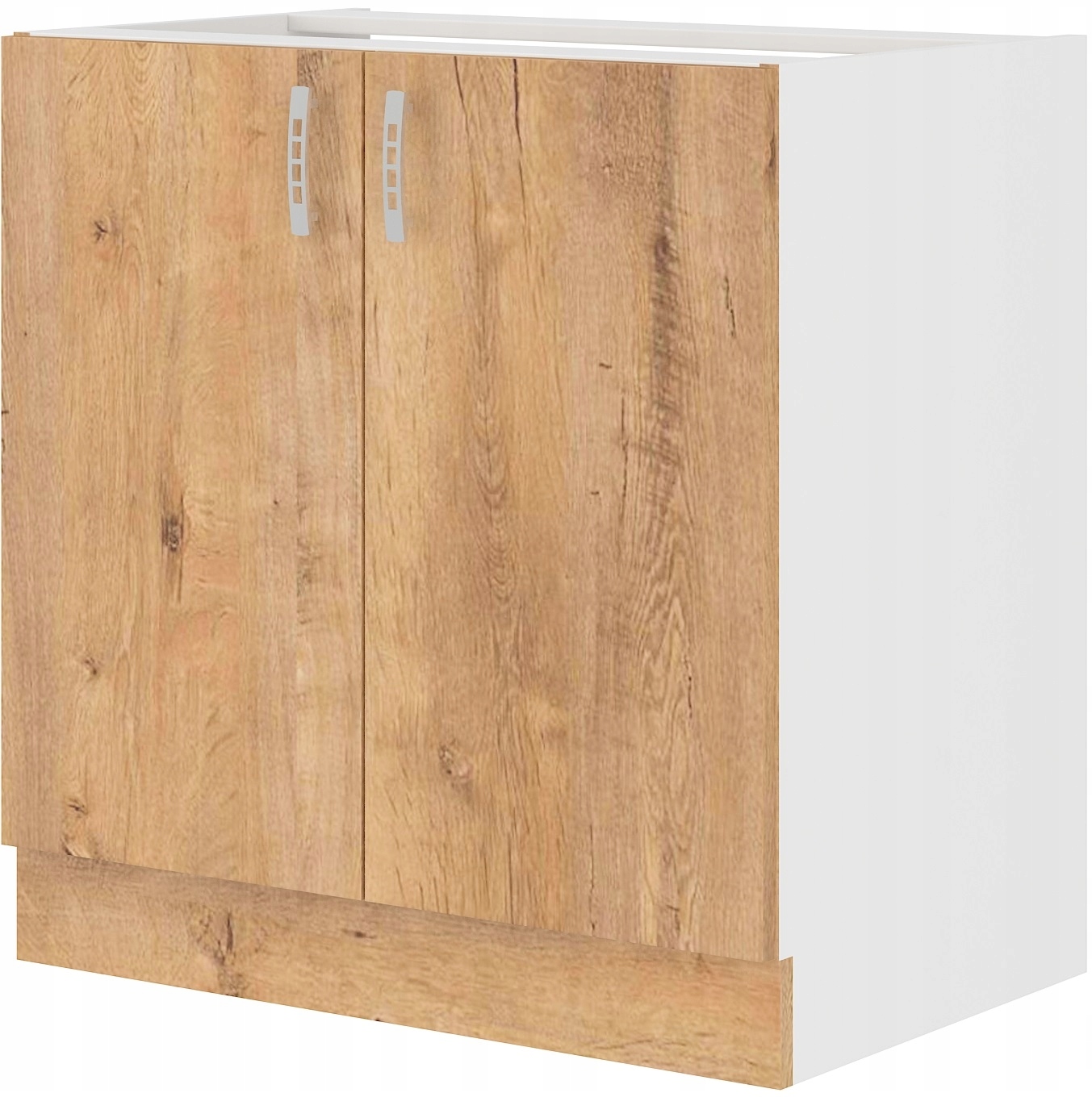 Skříňka 80 pod dřez dřez. Dub Lefkas bílý