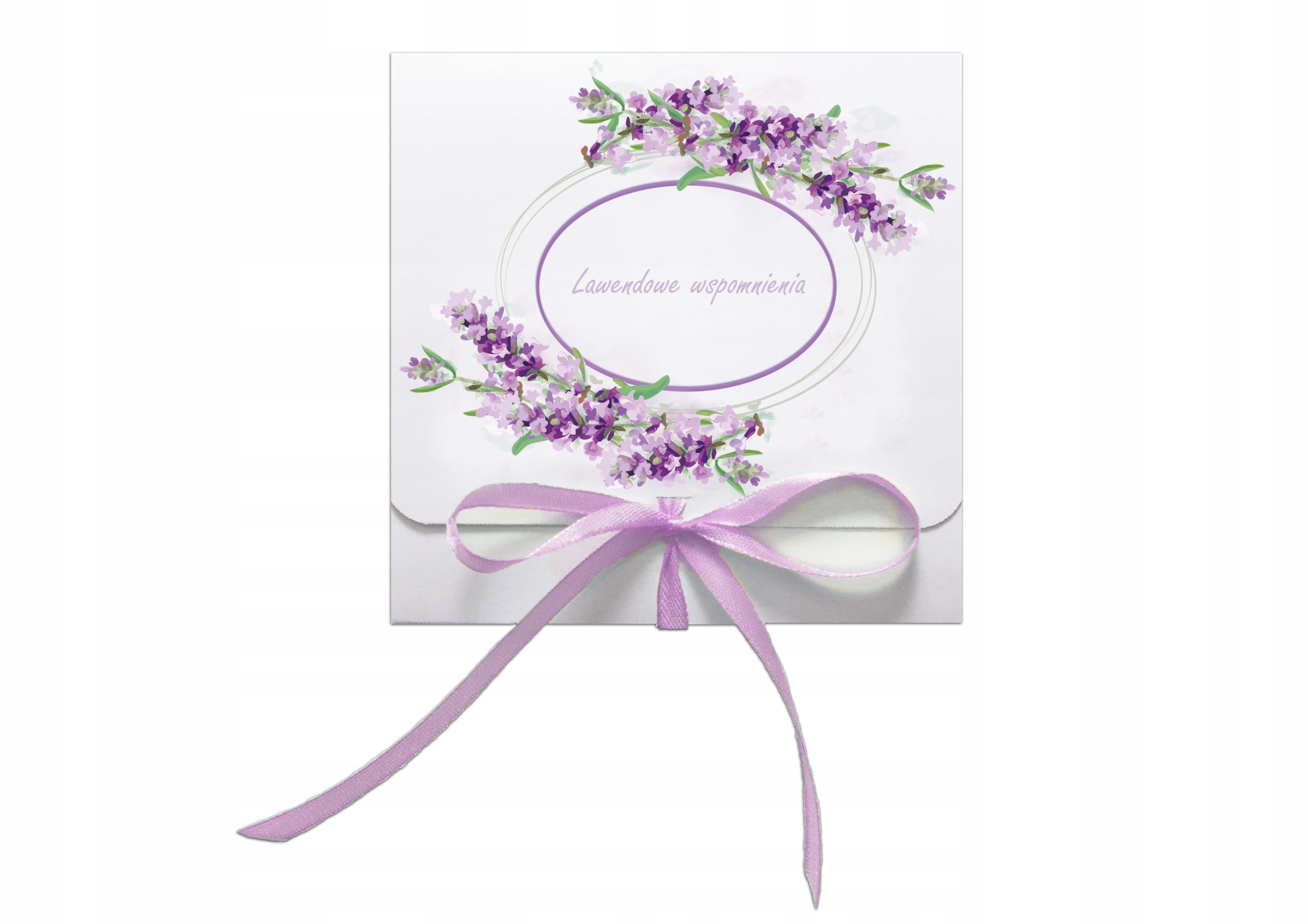 

Etui ozdobne na płytę CD/DVD - sesja lawenda