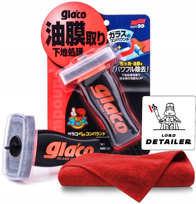 SOFT99 GLACO GLASS COMPOUND ŚRODEK DO CZYSZCZENIA SZYB W SAMOCHODZIE 100 ML