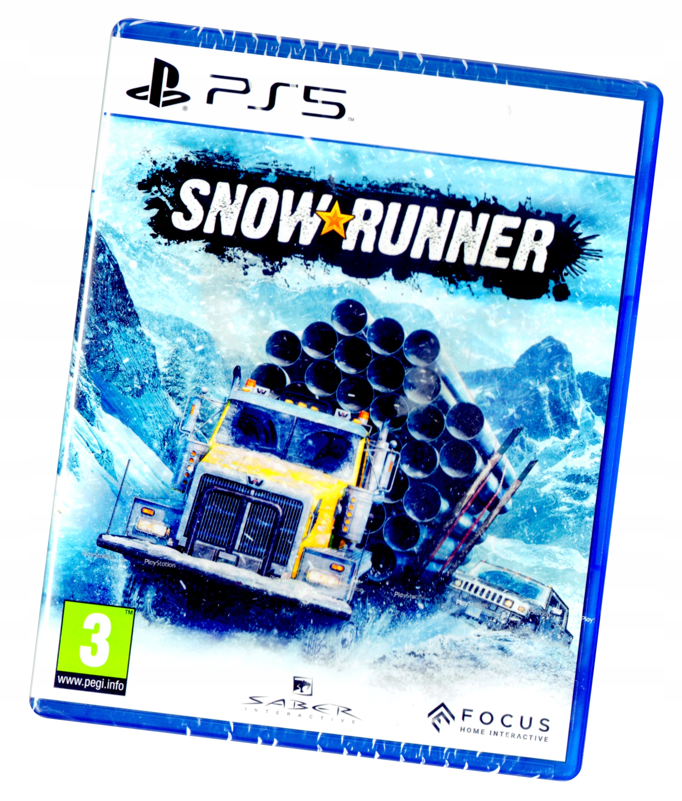 Snowrunner Symulator PS5 Nowa Pudełkowa PO POLSKU SNOW RUNNER Tytuł Snowrunner