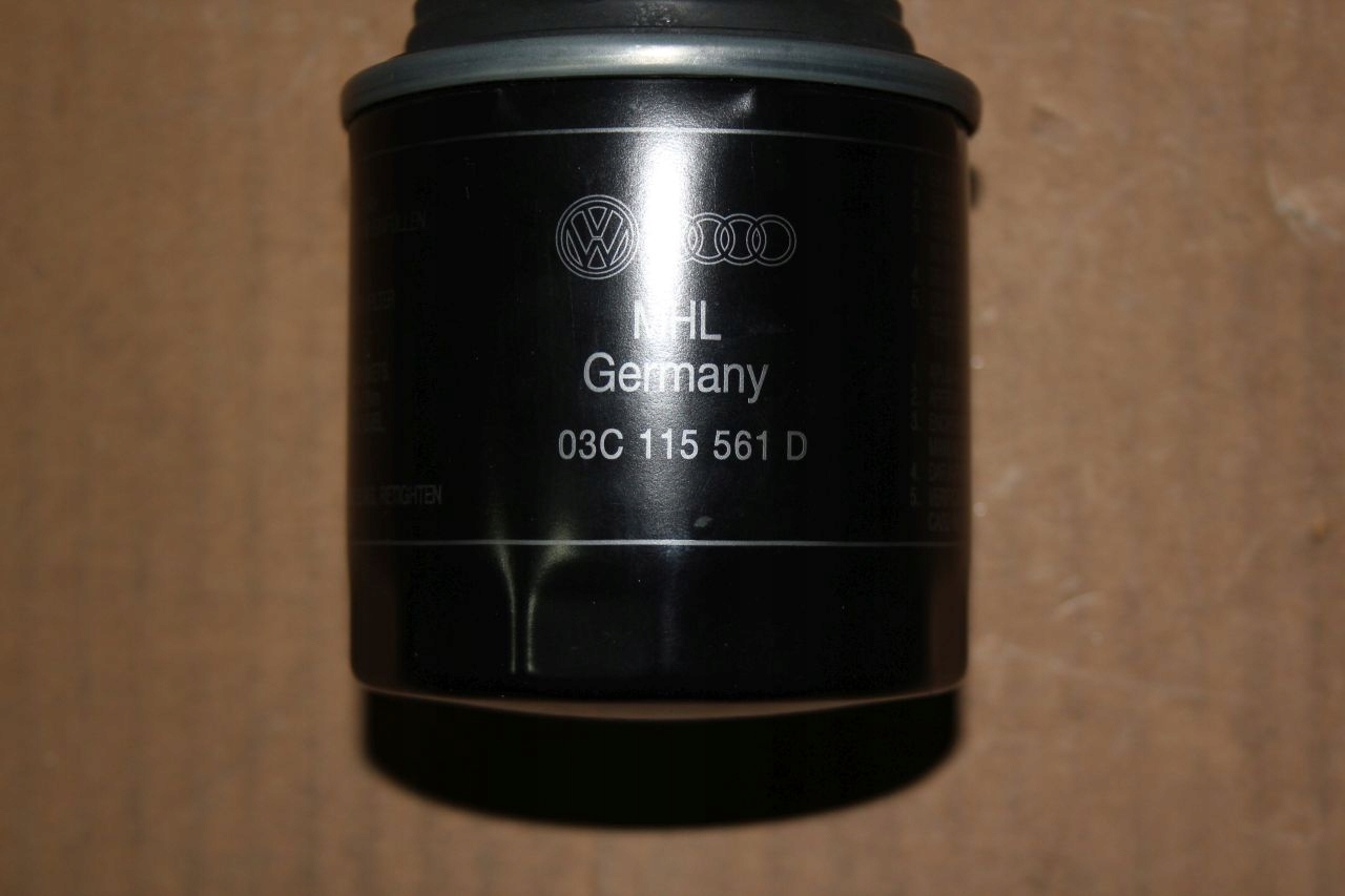 FILTR OLEJU VW SEAT AUDI SKODA 03C115561D Numer katalogowy części 03N115389A 03N117021 vw