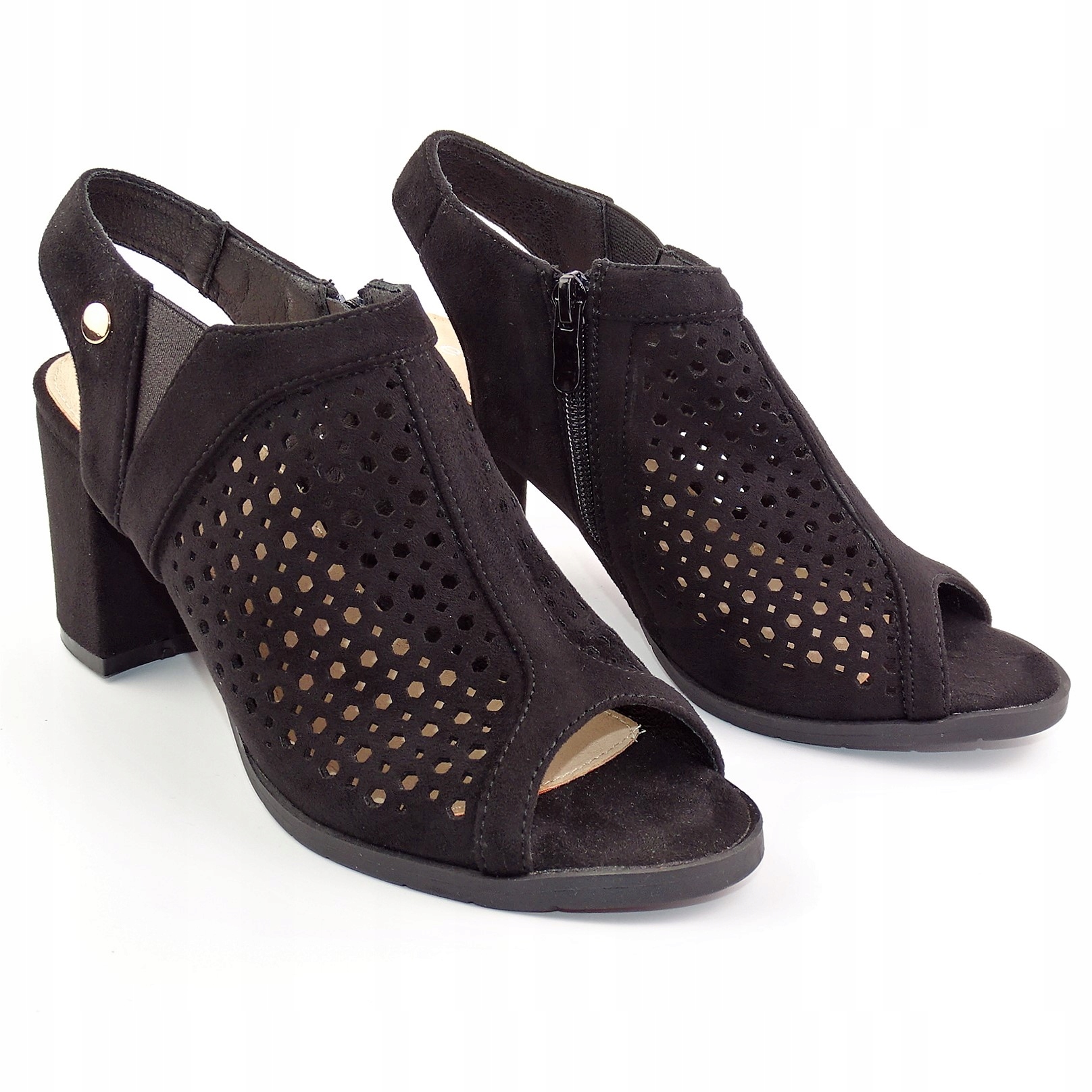 

Buty Sandały Damskie Na Słupku rozm 38 Evento