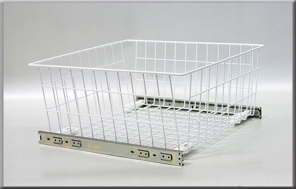 Szuflada kosz MD 40 H-100 BIAŁY CICHY DOMYK JAKOŚĆ Szerokość mebla 40 cm