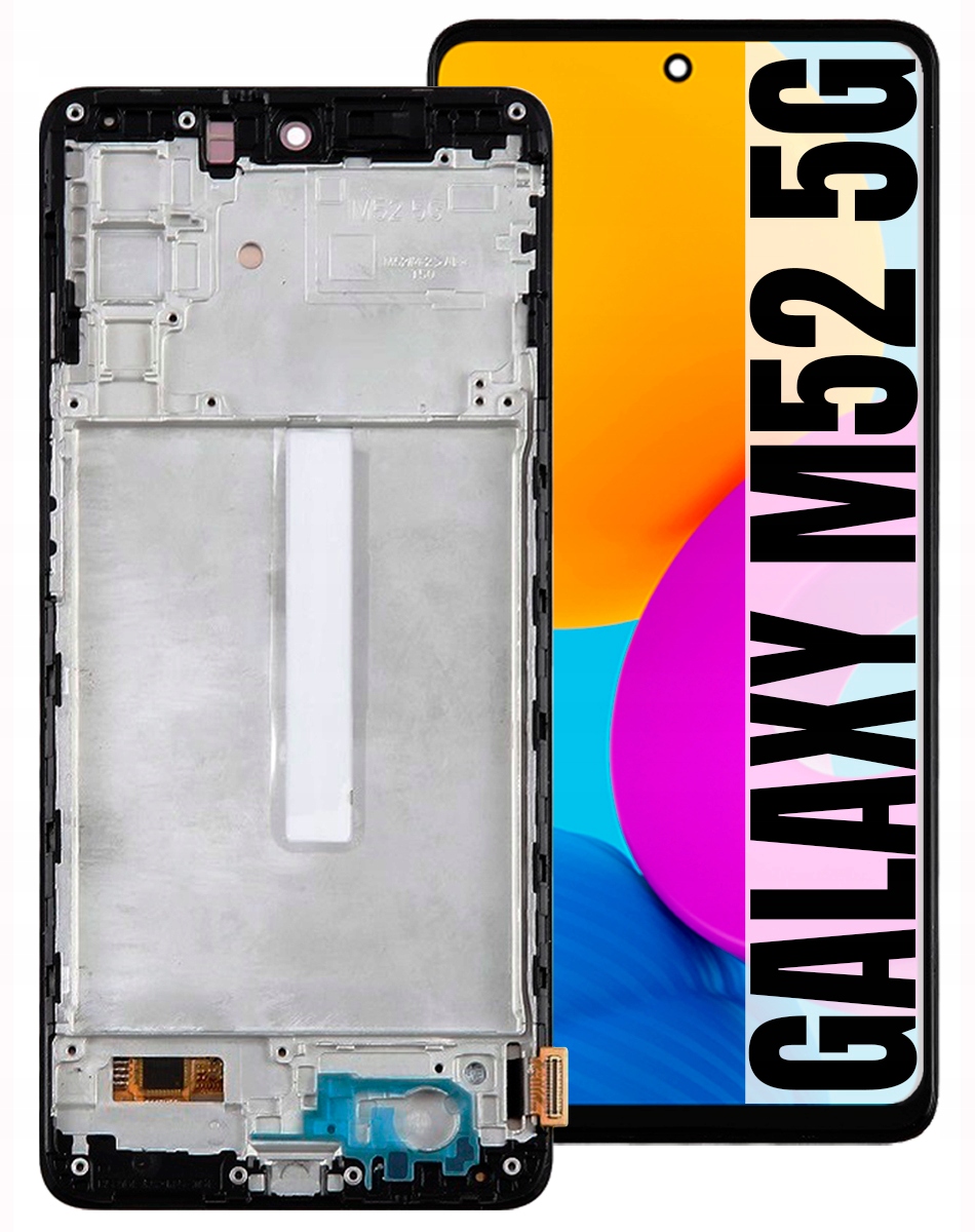 Displej Pro Samsung Galaxy M52 5G M526 Oled LCD Displej Rámeček