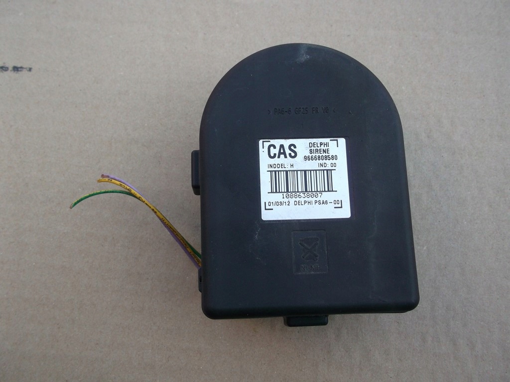 CITROEN C5 PEUGEOT 508 SYRENA ALARMU 9666808580