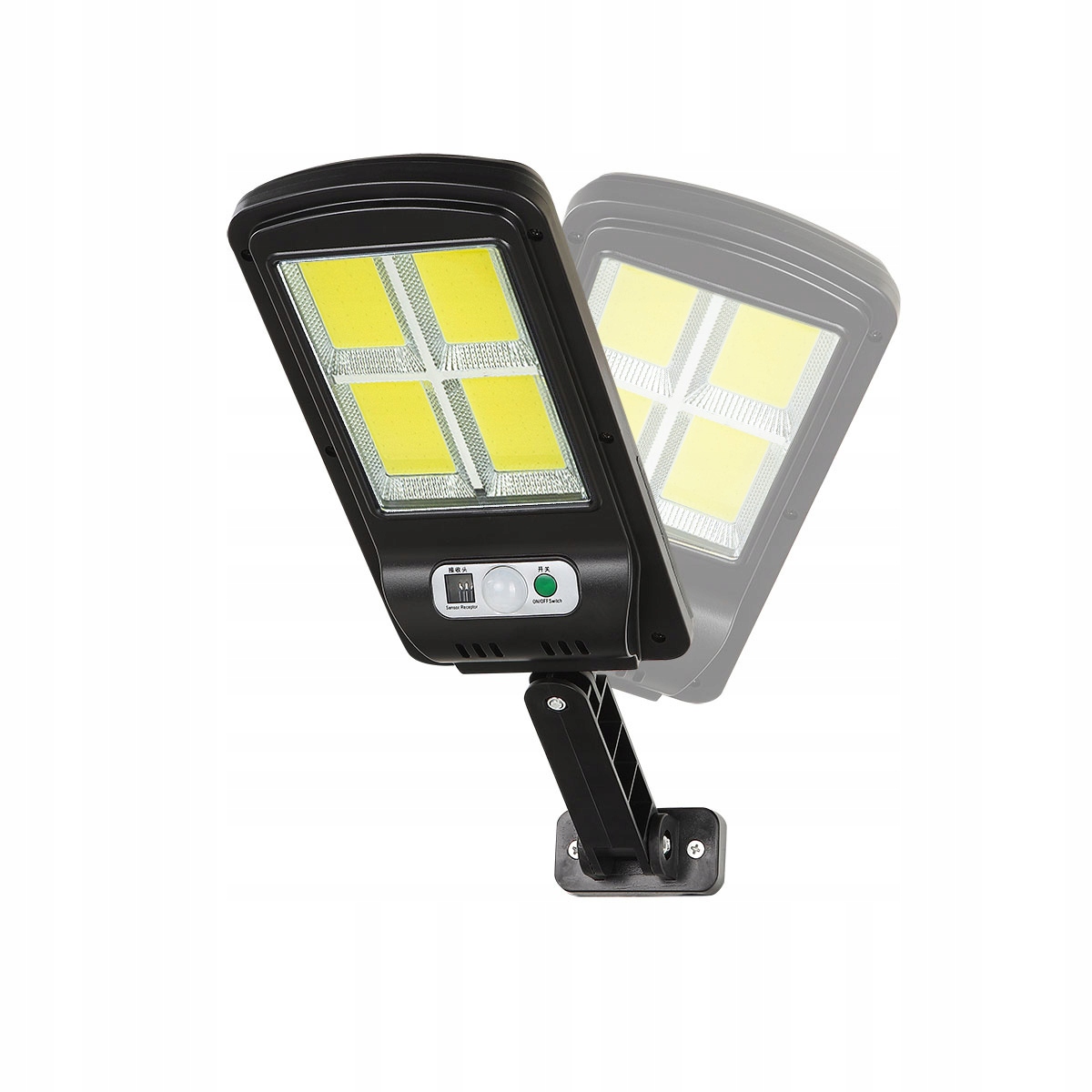 

Solarna Lampa Z Czujnikiem Ruchu Zmierzchu Pilot