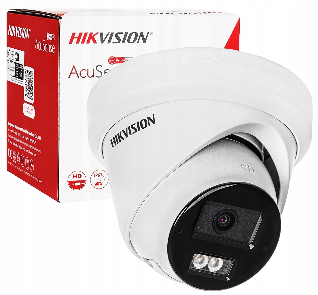 Ip Kamera DS-2CD2383G2-LI2U Mikrofón Smart Hybrid Light AcuSense Hikvision
