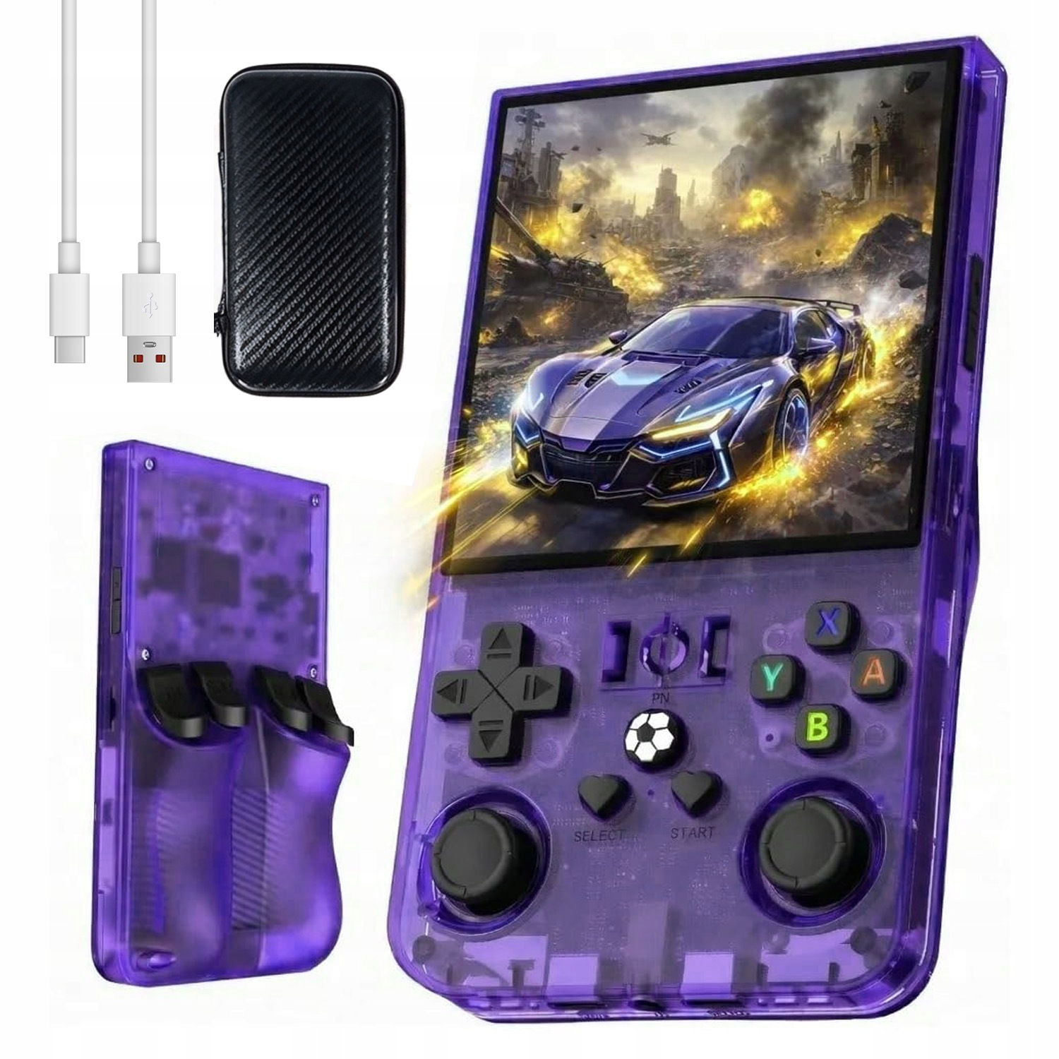 Przenośna Konsola Retro 18000GIER R36MAX 4000MAH 64GB Ręczny 4" Ips