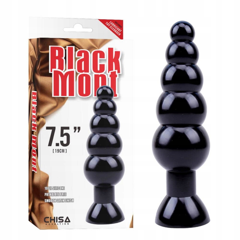 

Kulki Analne Koraliki Korek Analny Plug Black Mont