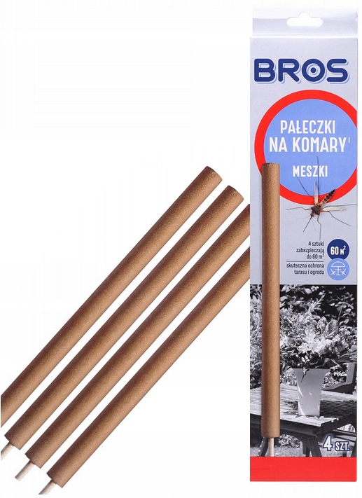 BROS PAŁECZKI NA KOMARY MESZKI OWADY LATAJĄCE