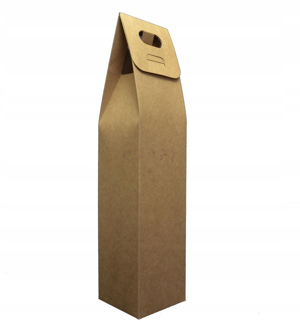 

Pudełko na alkohol wino wódka eco kraft GoatBox