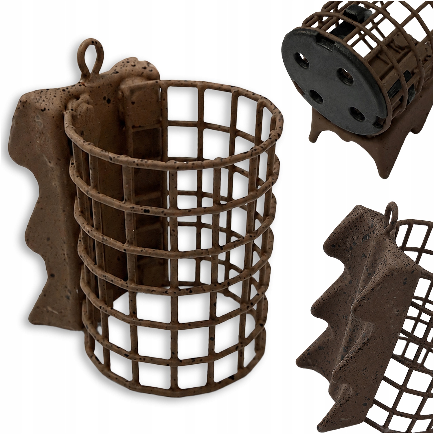 Koszyk zanętowy Cosulet River Feeder 60g z kolcami na rzeki Solidny