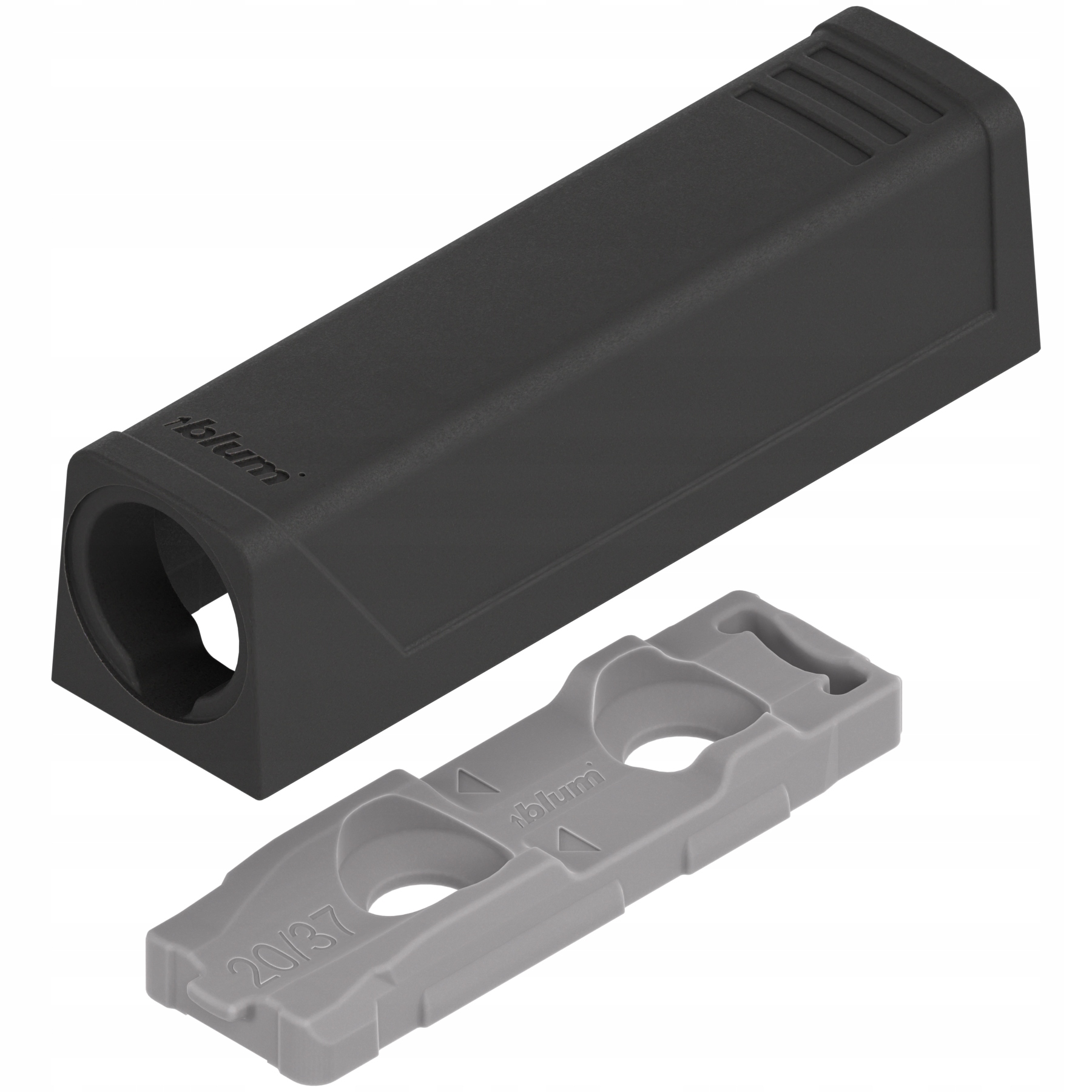 

Blum Adapter Tip-on Krótki Prosty 956.1201 Czarny